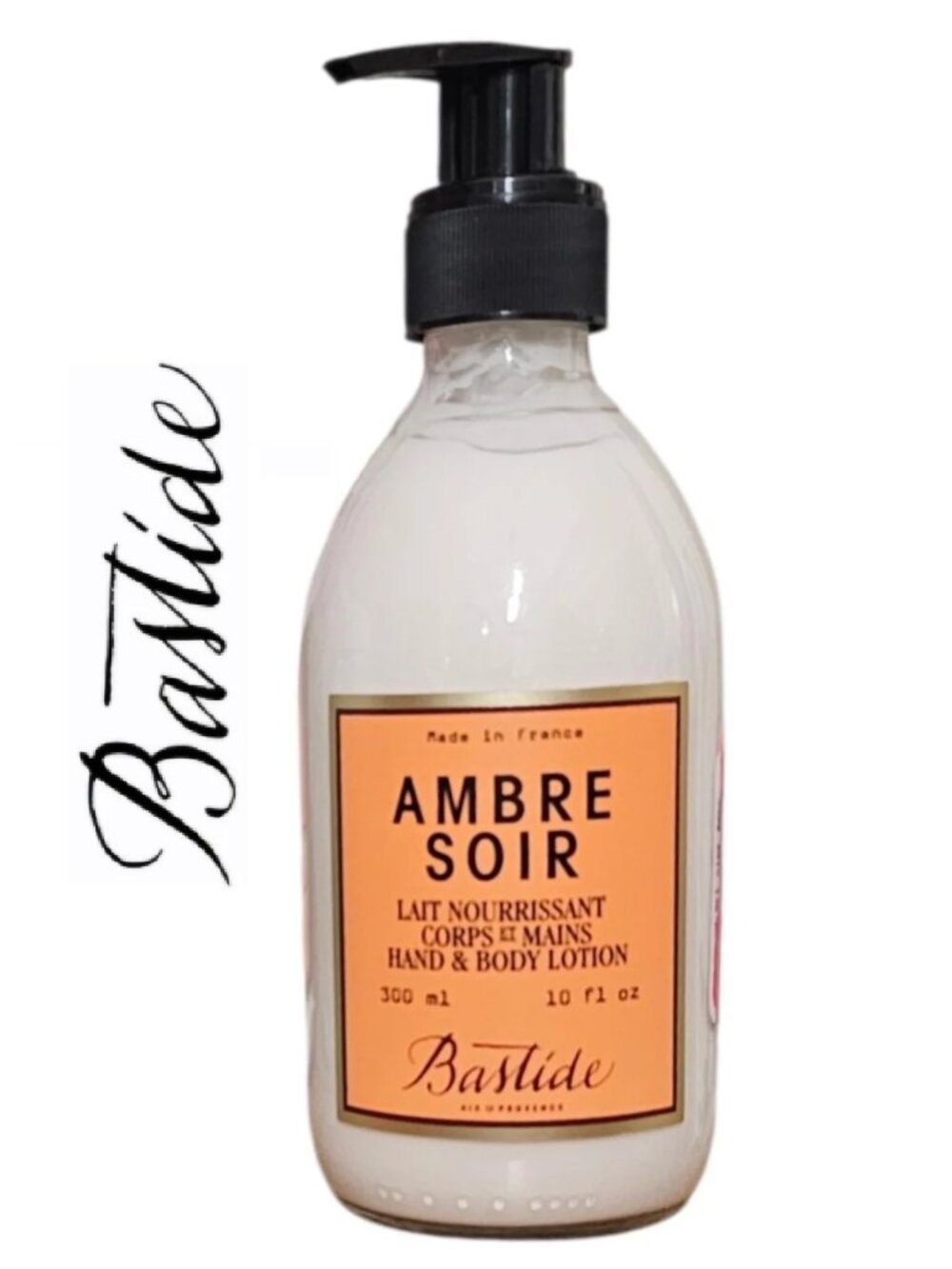 Bastide Ambre Soir Hand and Body Lotion - 10 fl oz, New